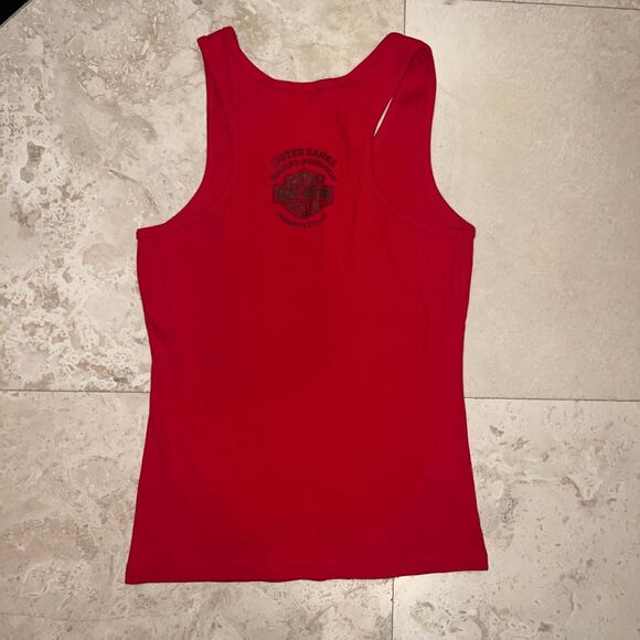 NWOT "I LOVE MY HARLEY" Harley Davidson Muscle Tank Top Sz XL Elizabeth City, NC - Picture 5 of 6